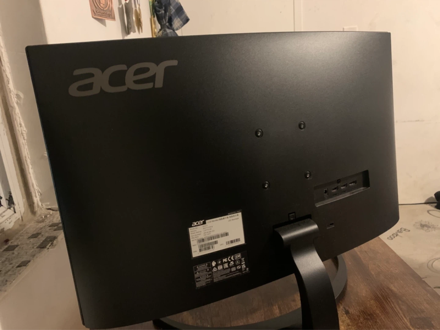 Acer ED3 Series 27” Curved Gaming Monitor – Excellent Condition - photo 4