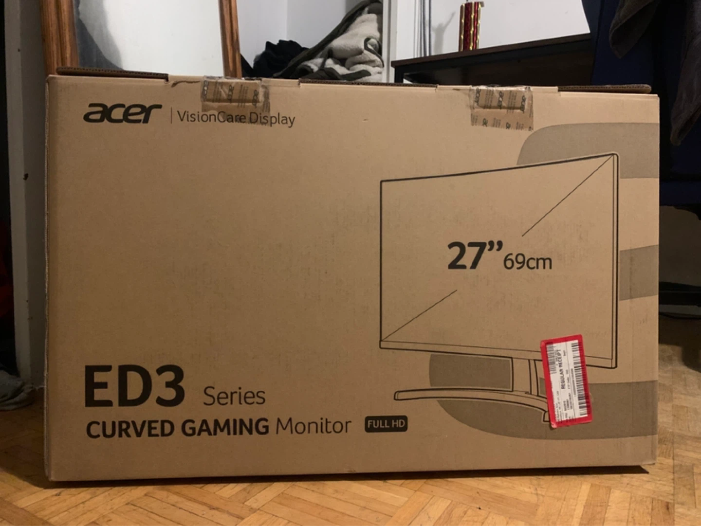 Acer ED3 Series 27” Curved Gaming Monitor – Excellent Condition - photo 5