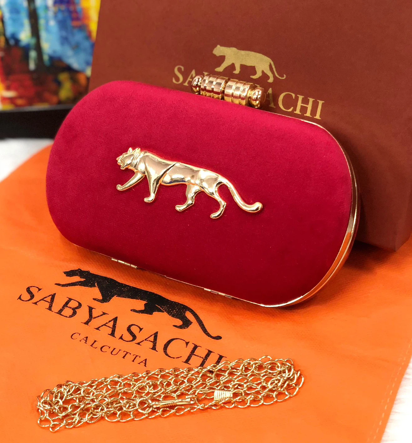 Sabyasachi Calcutta Clutch Bag - photo 4