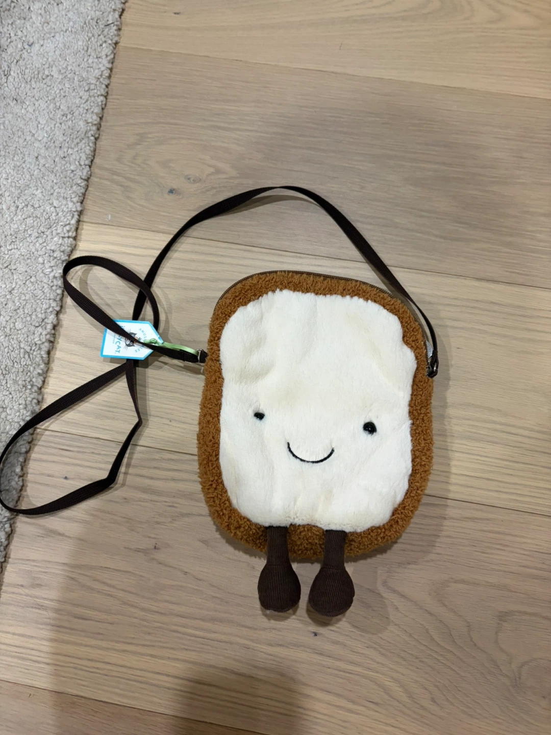 Retired Amuseable Toast Jellycat Bag