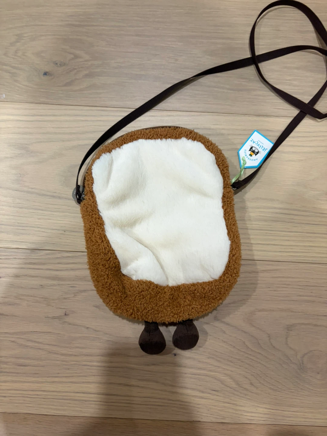 Retired Amuseable Toast Jellycat Bag - photo 2