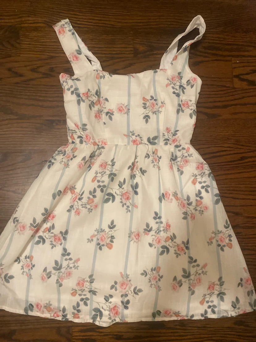 Floral beachy dress