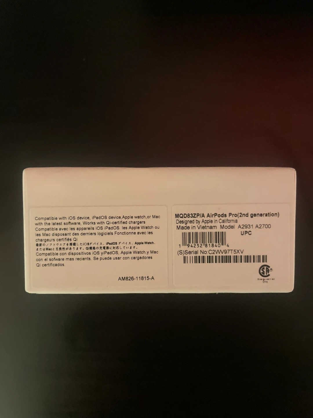 Apple AirPods Pro (2nd generation) - photo 2