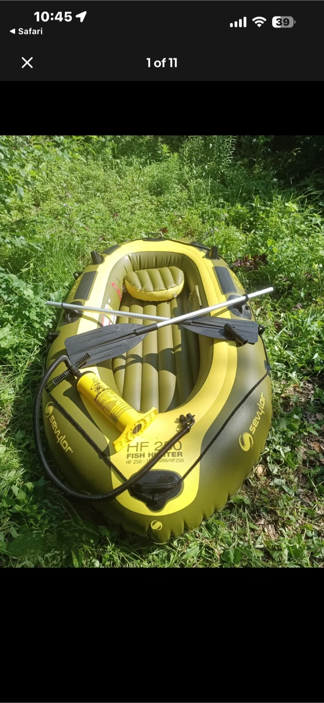Sevylor HF 250 Fish Hunter Inflatable Boat