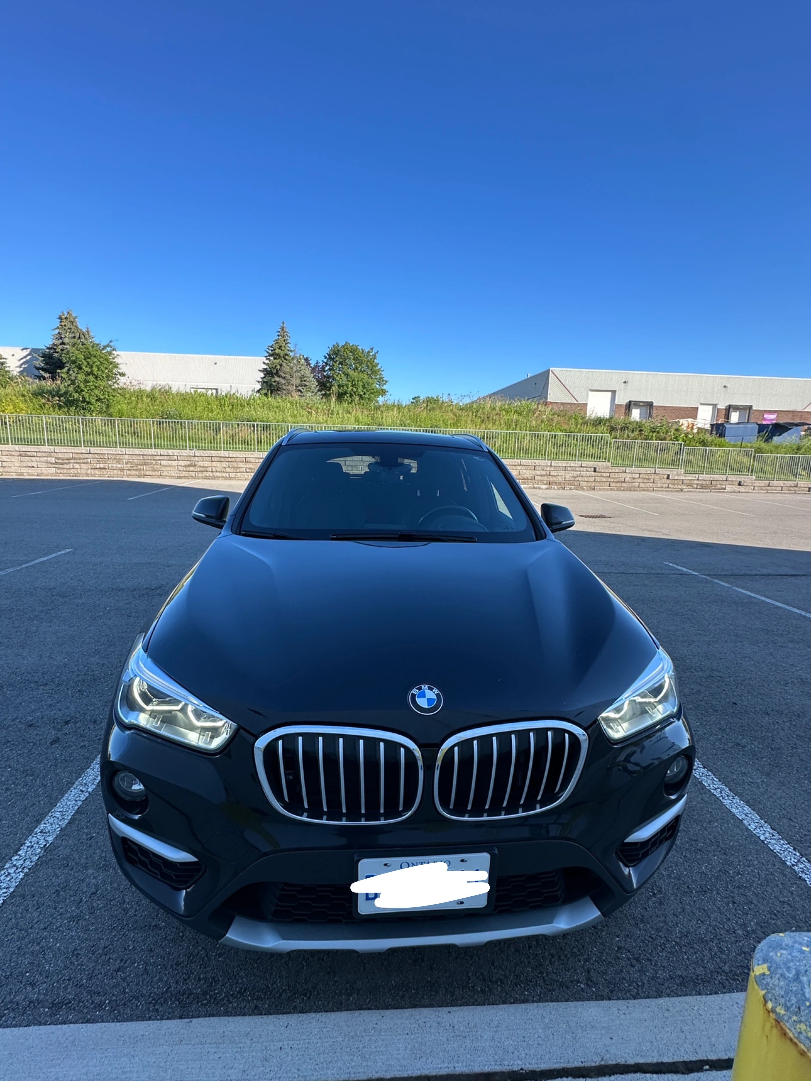 Black BMW X1