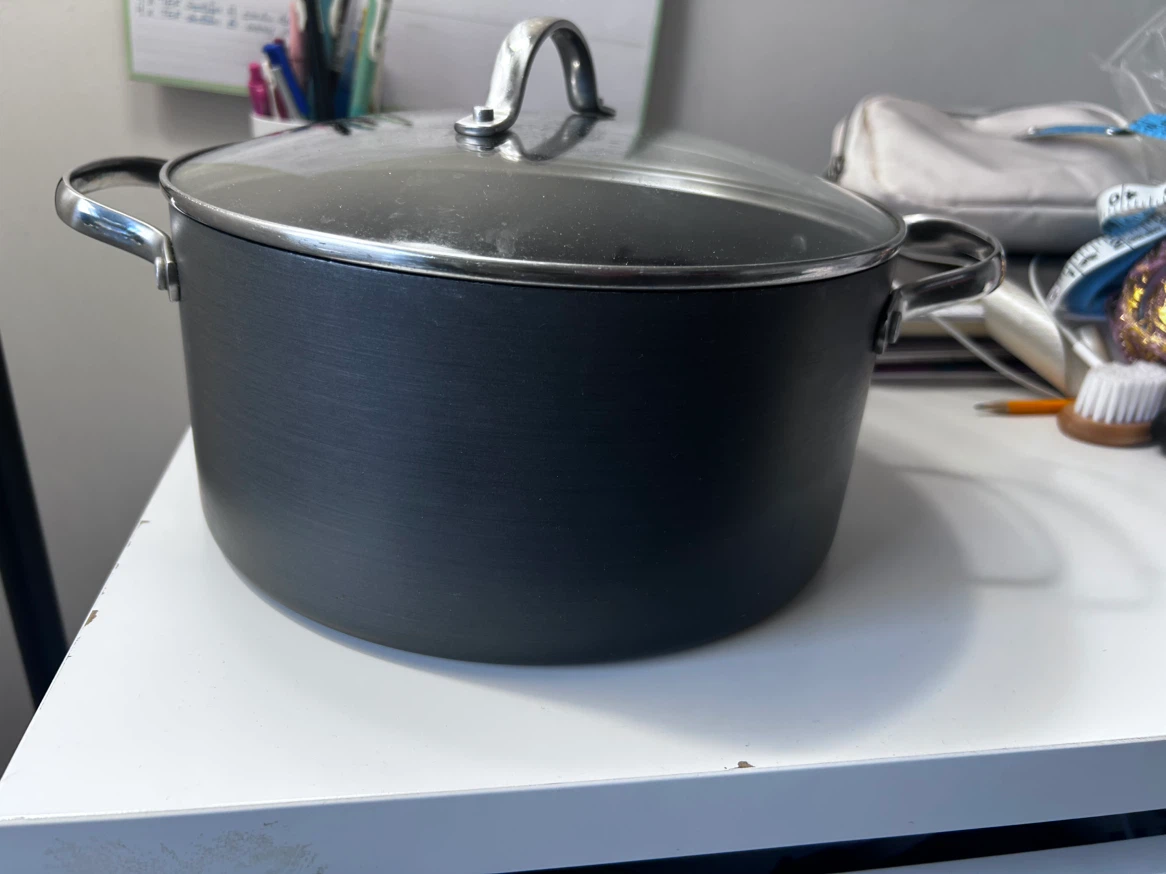 Large & small cooking pot with glass lids