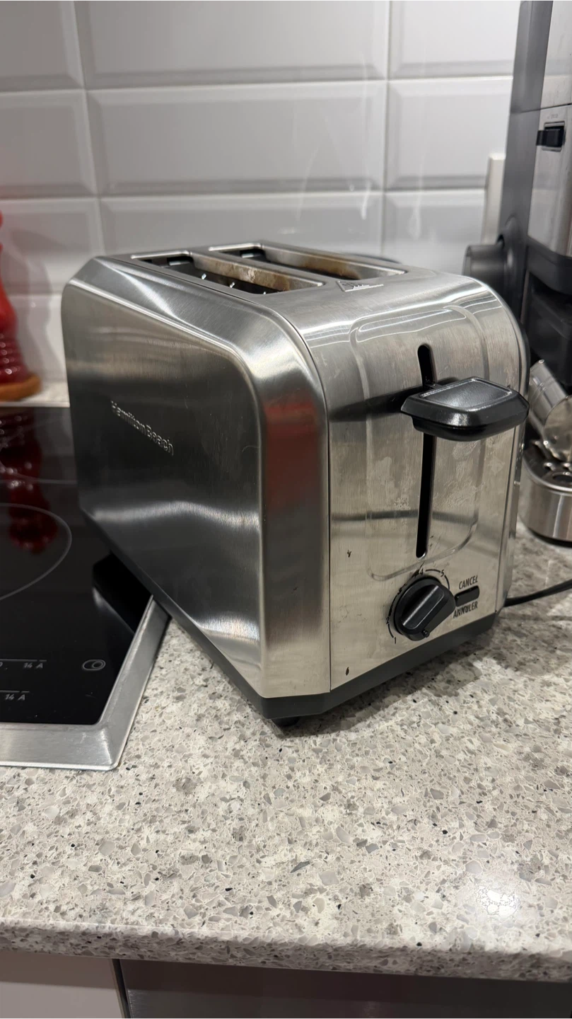Hamilton Beach 2-Slice Toaster, Stainless Steel,