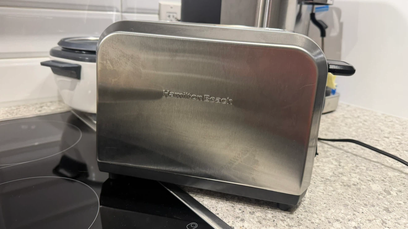 Hamilton Beach 2-Slice Toaster, Stainless Steel, - photo 2