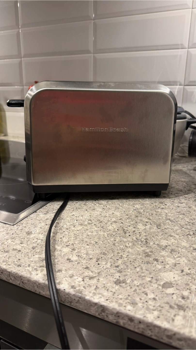 Hamilton Beach 2-Slice Toaster, Stainless Steel, - photo 3