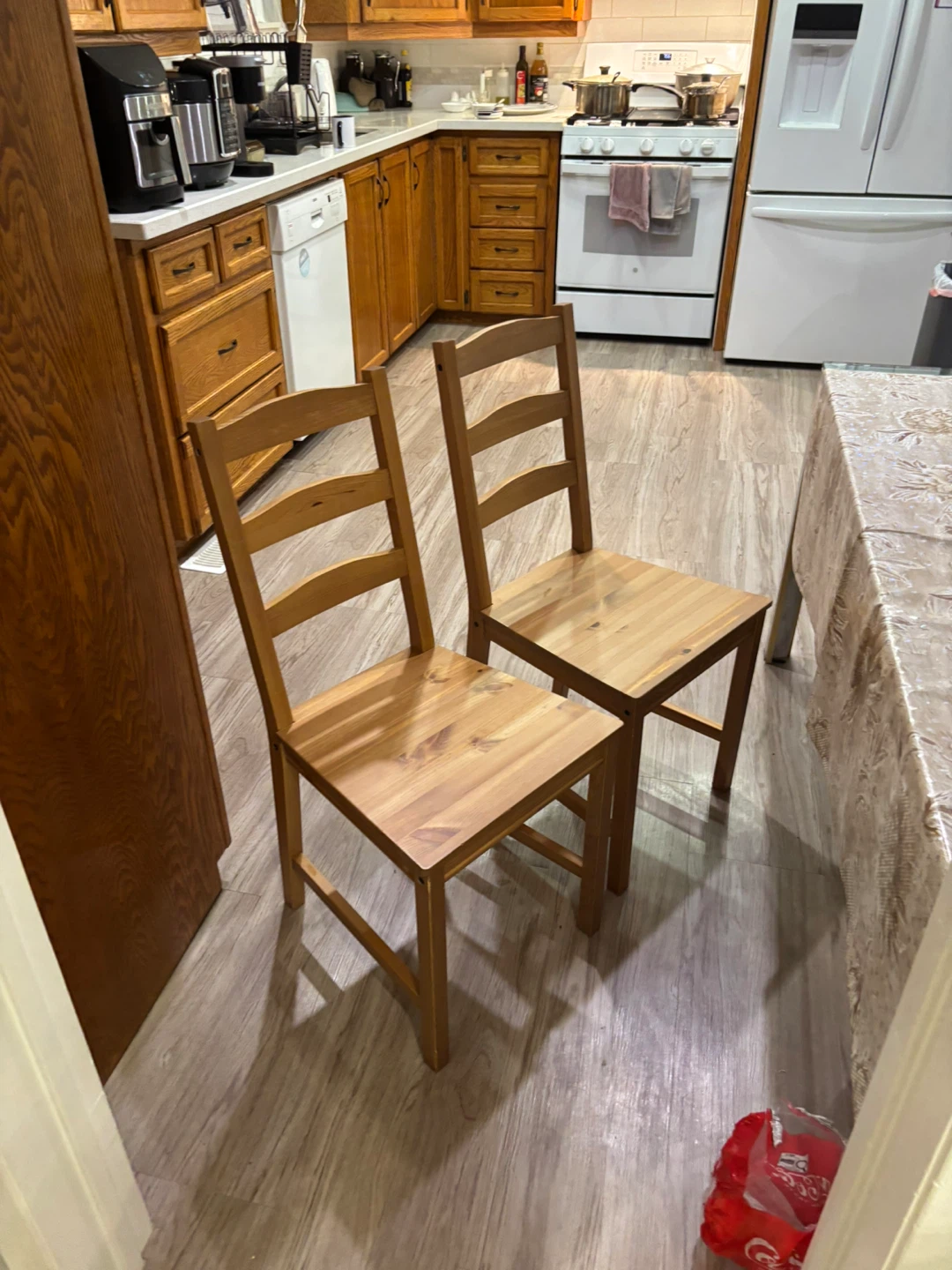 Wooden Dining Chairs (Set of 2) - photo 3