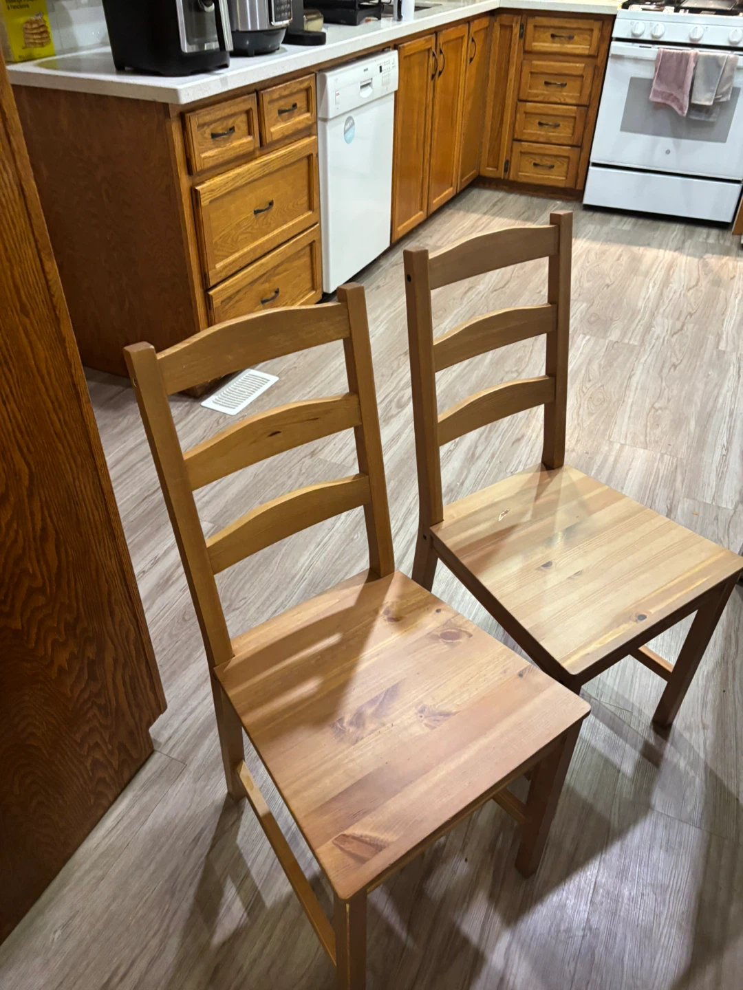 Wooden Dining Chairs (Set of 2) - photo 4