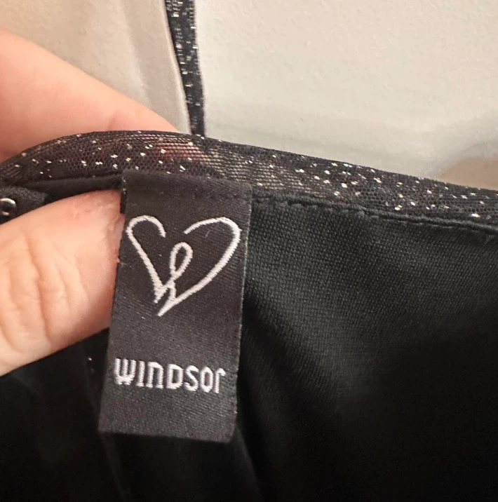 Windsor Black Sparkly Mesh Dress - photo 3