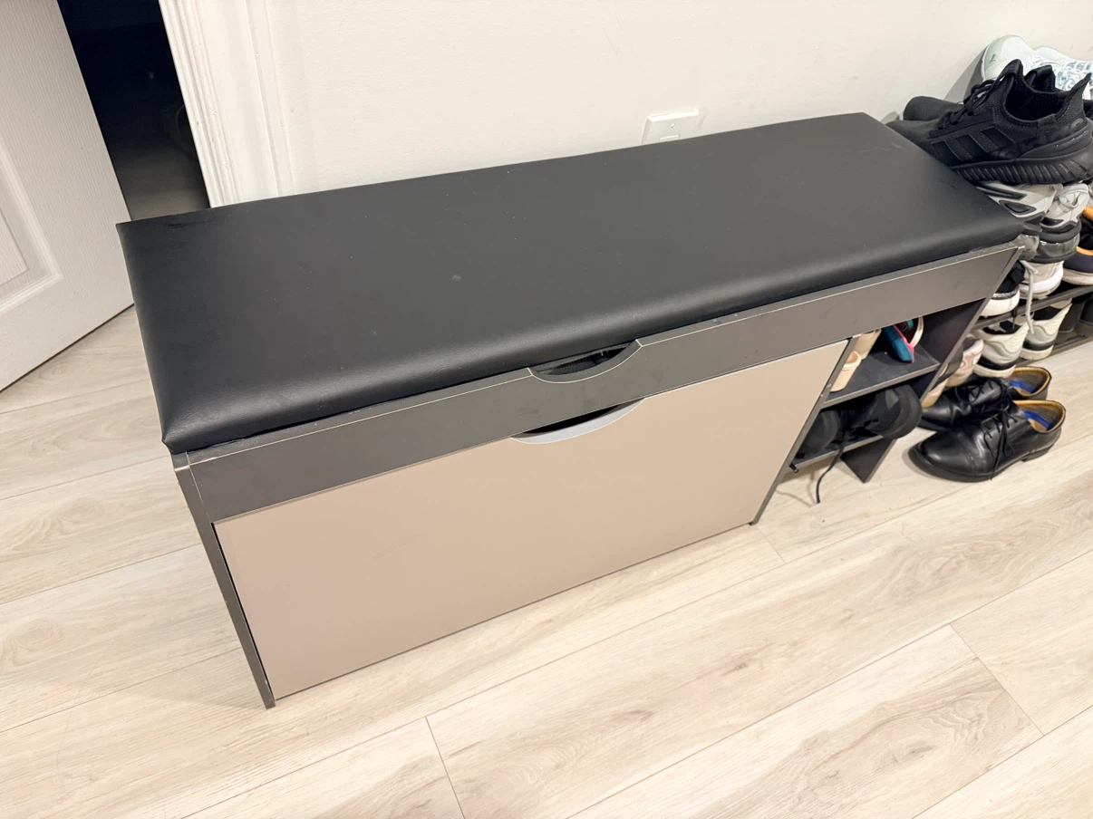 Entryway Bench with Shoe Storage