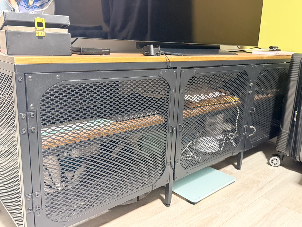 Industrial Style Media Console / TV Stand