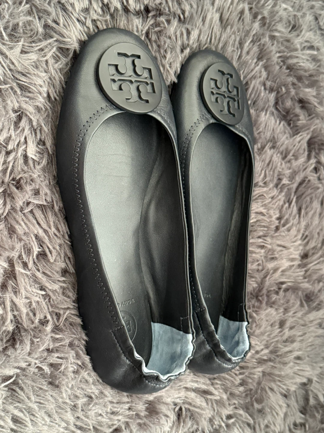 Tory Burch Minnie Travel Ballet Flats Size 7.5 - photo 3
