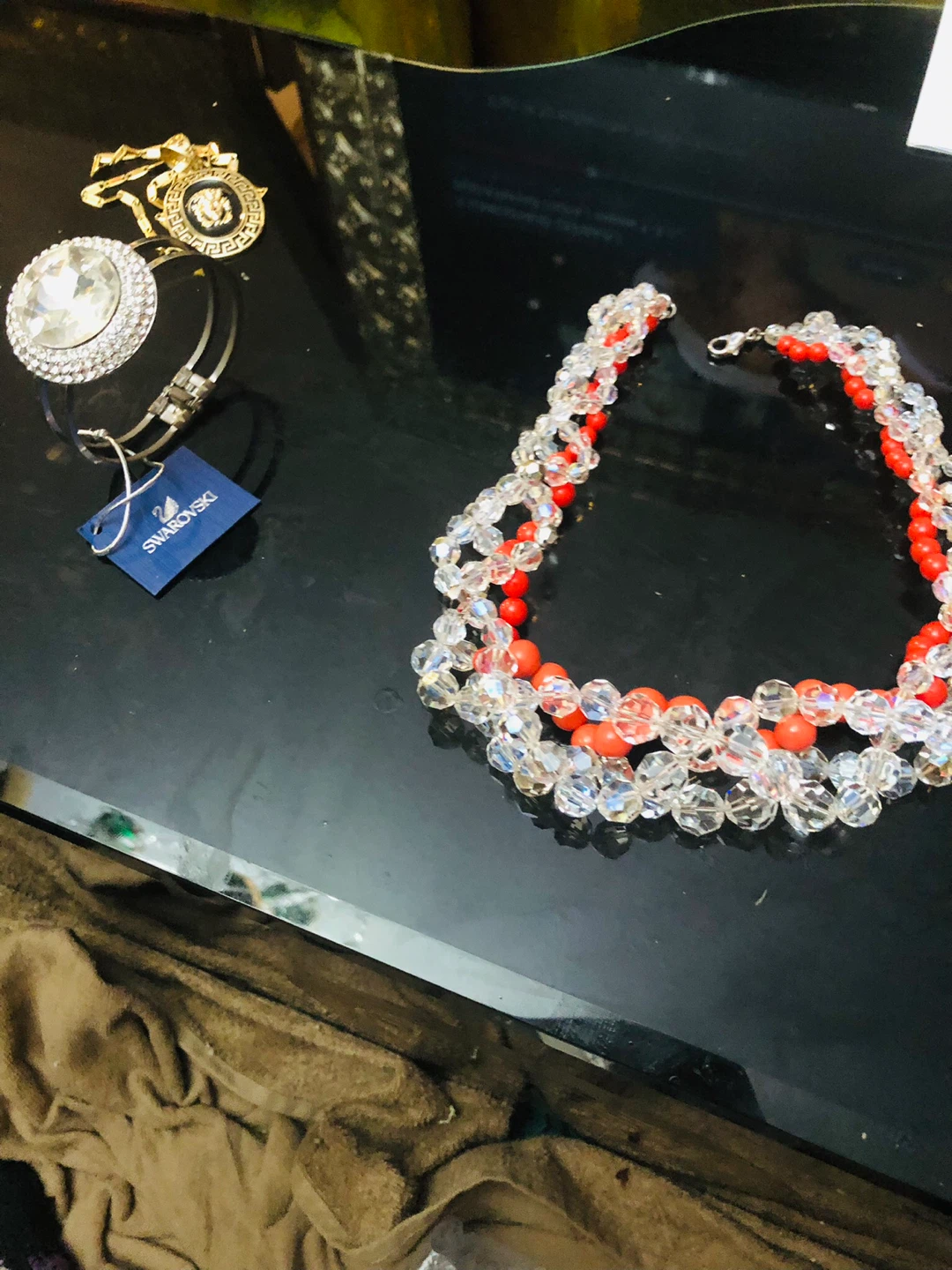 Swarovski  beautiful  necklace  receipt for $550