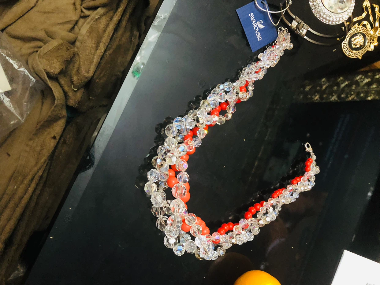 Swarovski  beautiful  necklace  receipt for $550 - photo 4