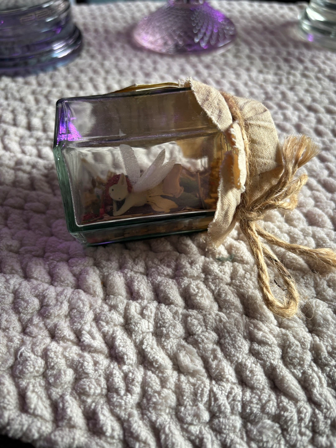 The Friend Catchers Browney Fairy Folk Jar 1992 Handmade - photo 2