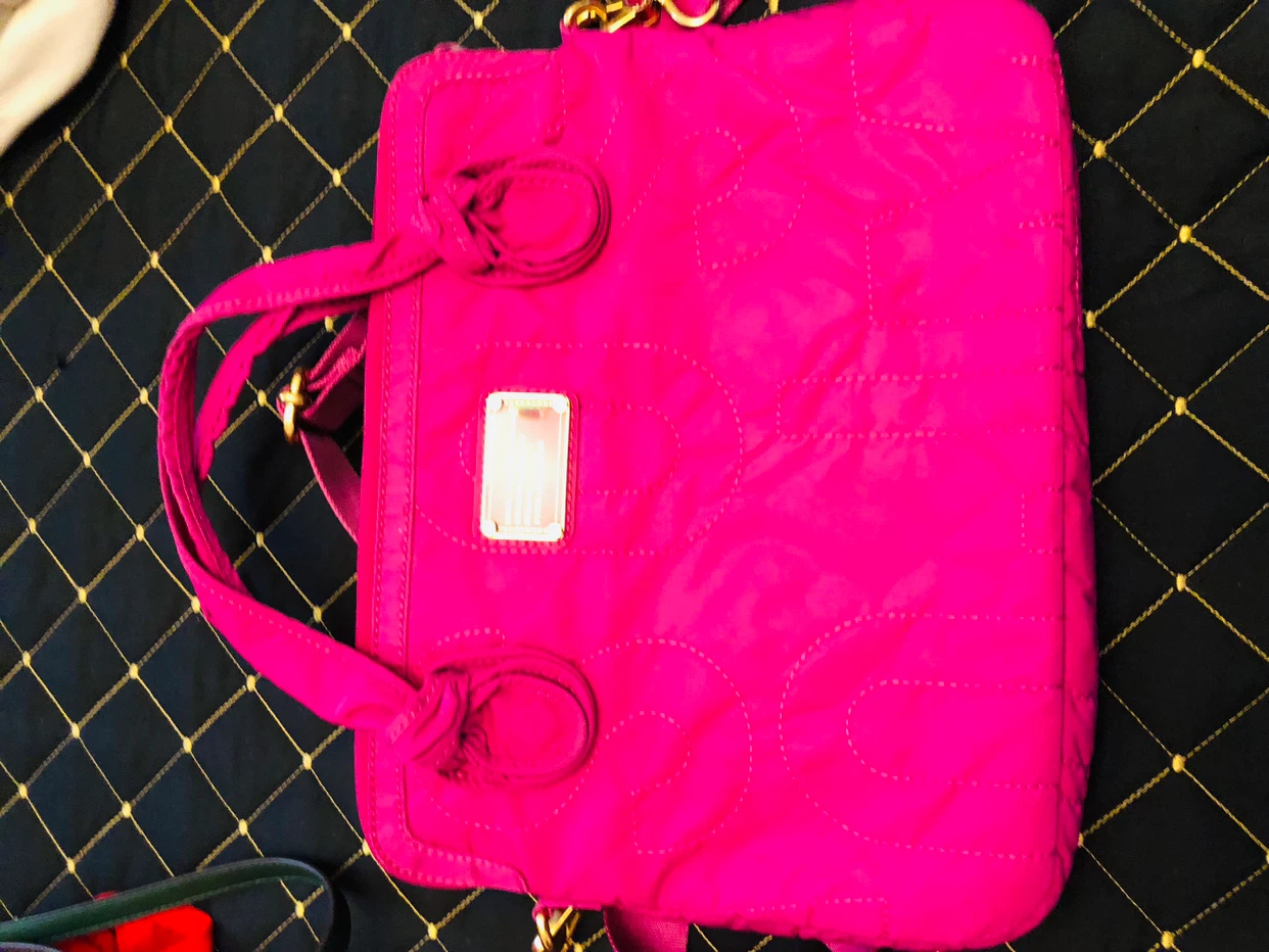 Marc by Marc Jacobs Pink Quilted Backpack