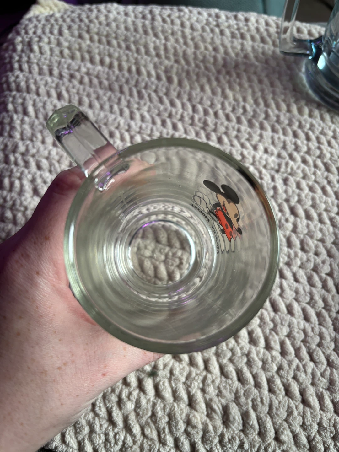 Mickey Mouse Glass Mug - Vintage beer stein - photo 4