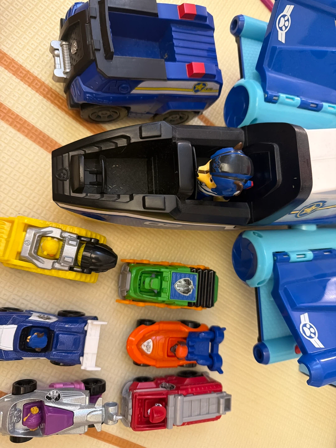 Paw Patrol Toy Vehicles Lot