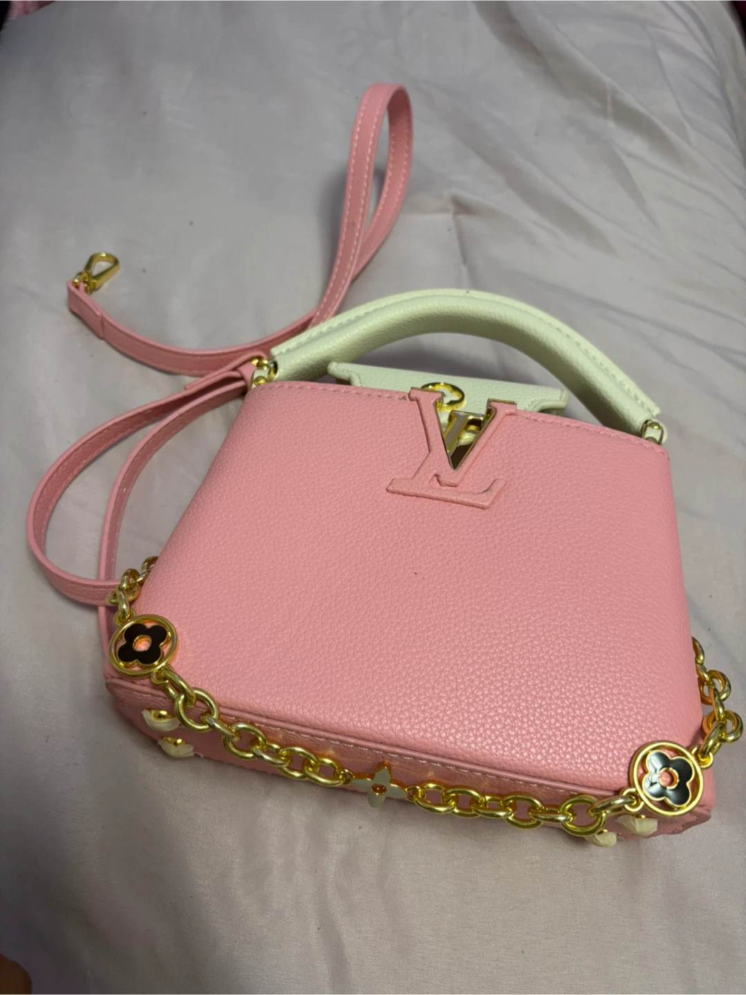 Pink Louis Vuitton Handbag