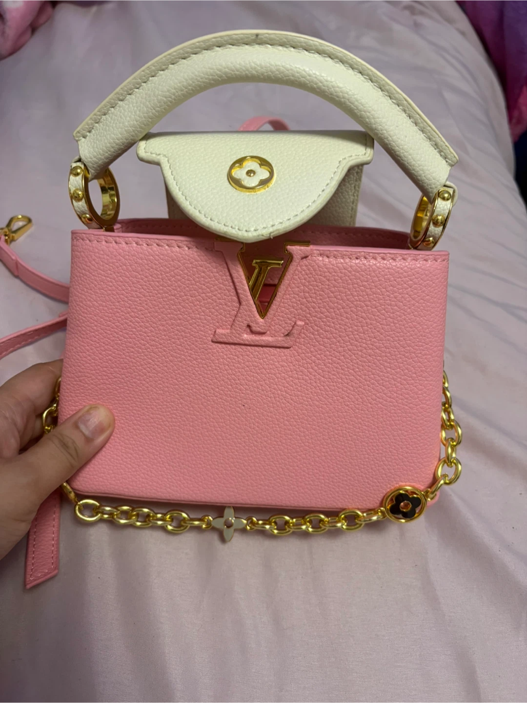 Pink Louis Vuitton Handbag - photo 2