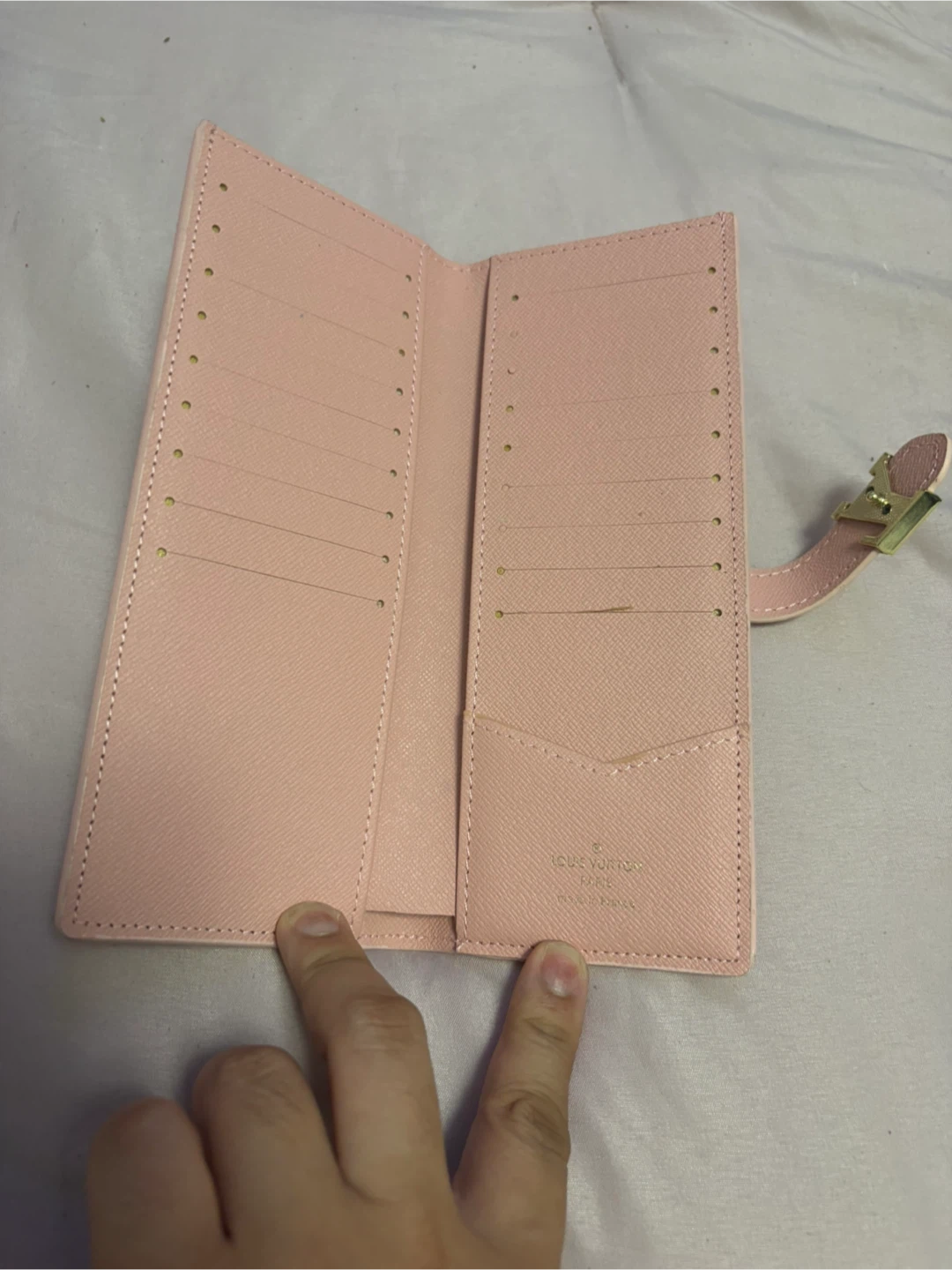 Louis Vuitton Pink Long Wallet - photo 2