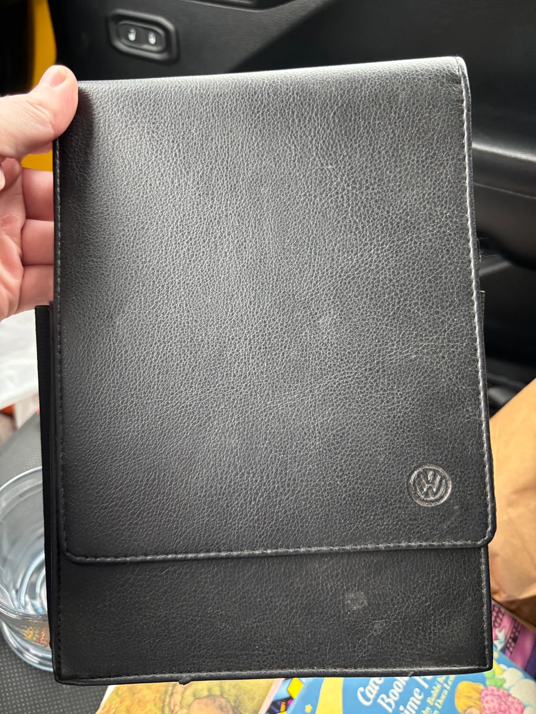 Volkswagen Leather Manual Holder