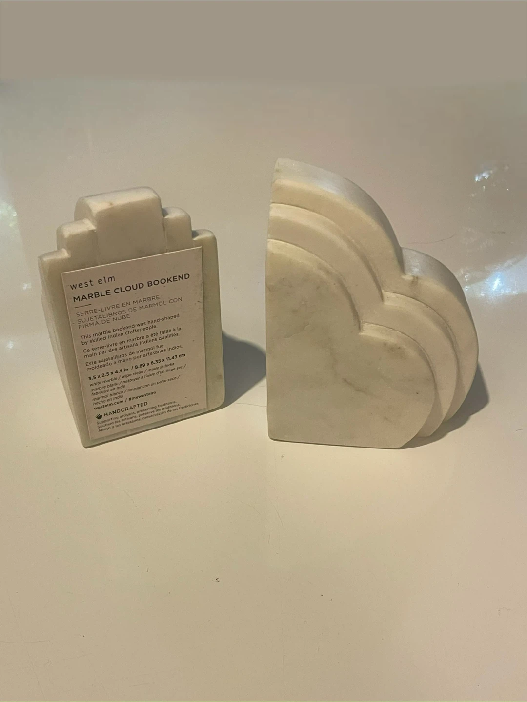 Marble book ends - photo 2