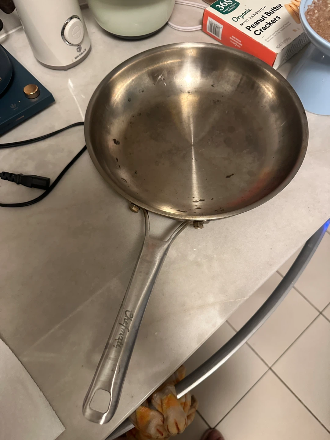 Chefmate All-Clad Stainless Steel Fry Pan