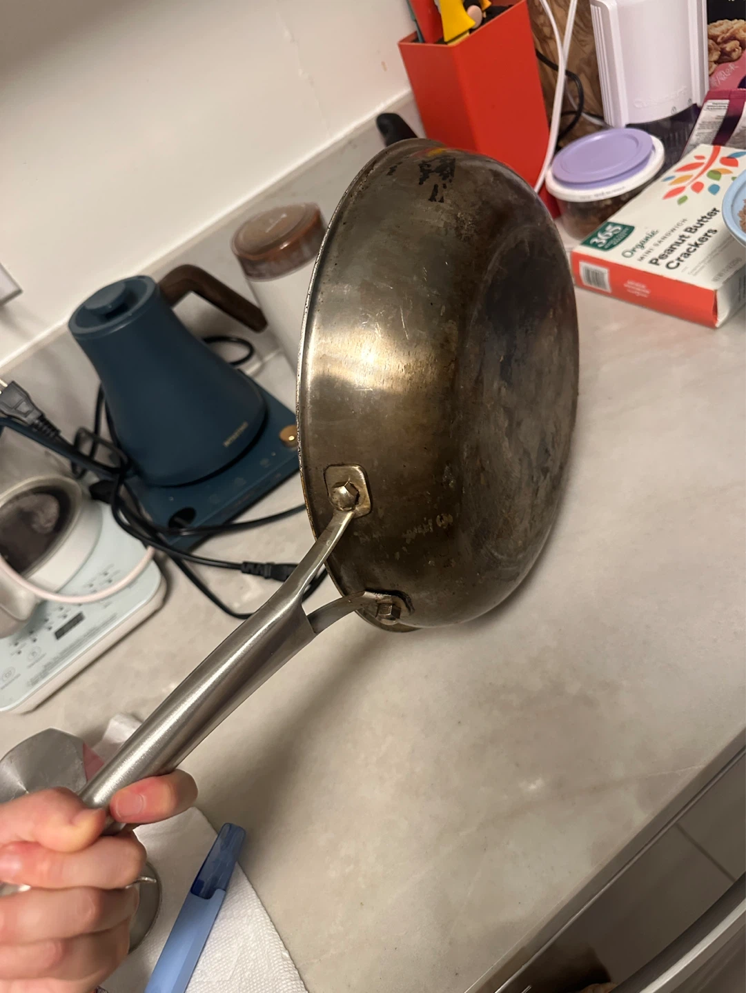 Chefmate All-Clad Stainless Steel Fry Pan - photo 2