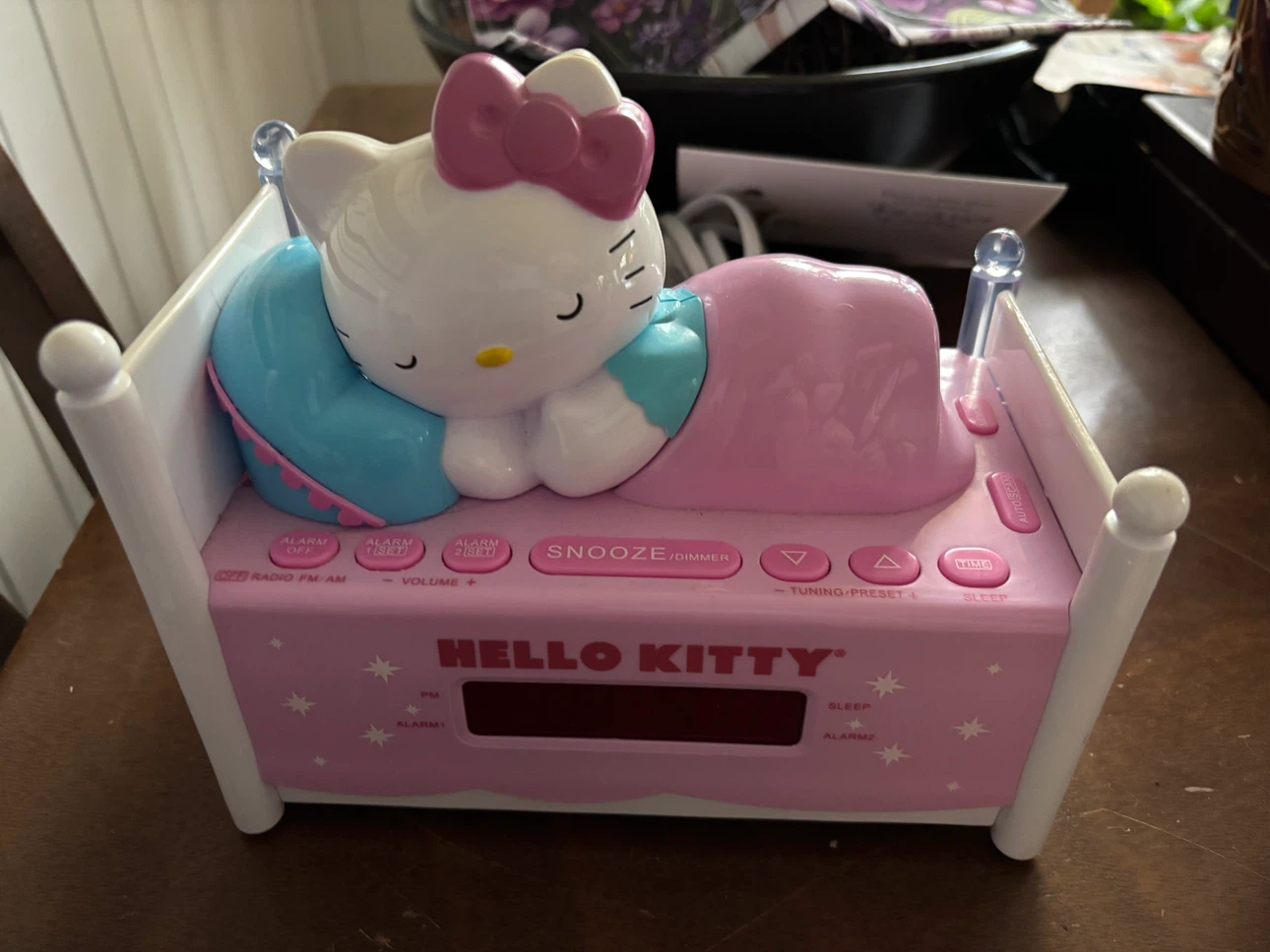 Hello Kitty Alarm Clock Radio Bed Design