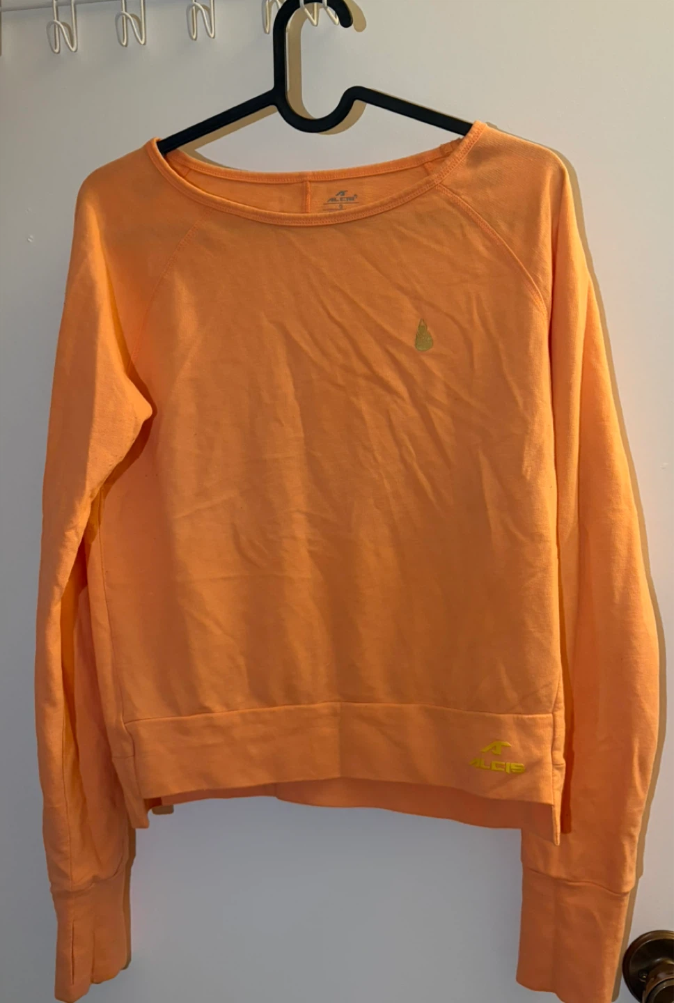 Orange Crewneck Sweatshirt