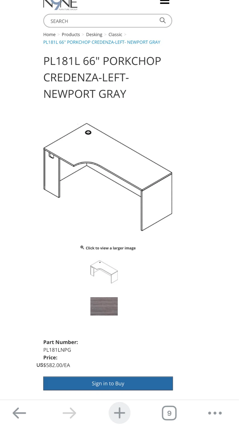 Office Desk New! High end Commercial grade - photo 3