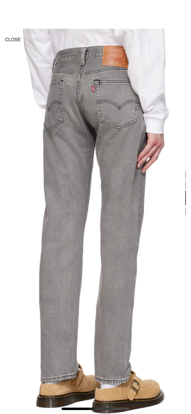 Levi's Gray 501 '93 Jeans - photo 3
