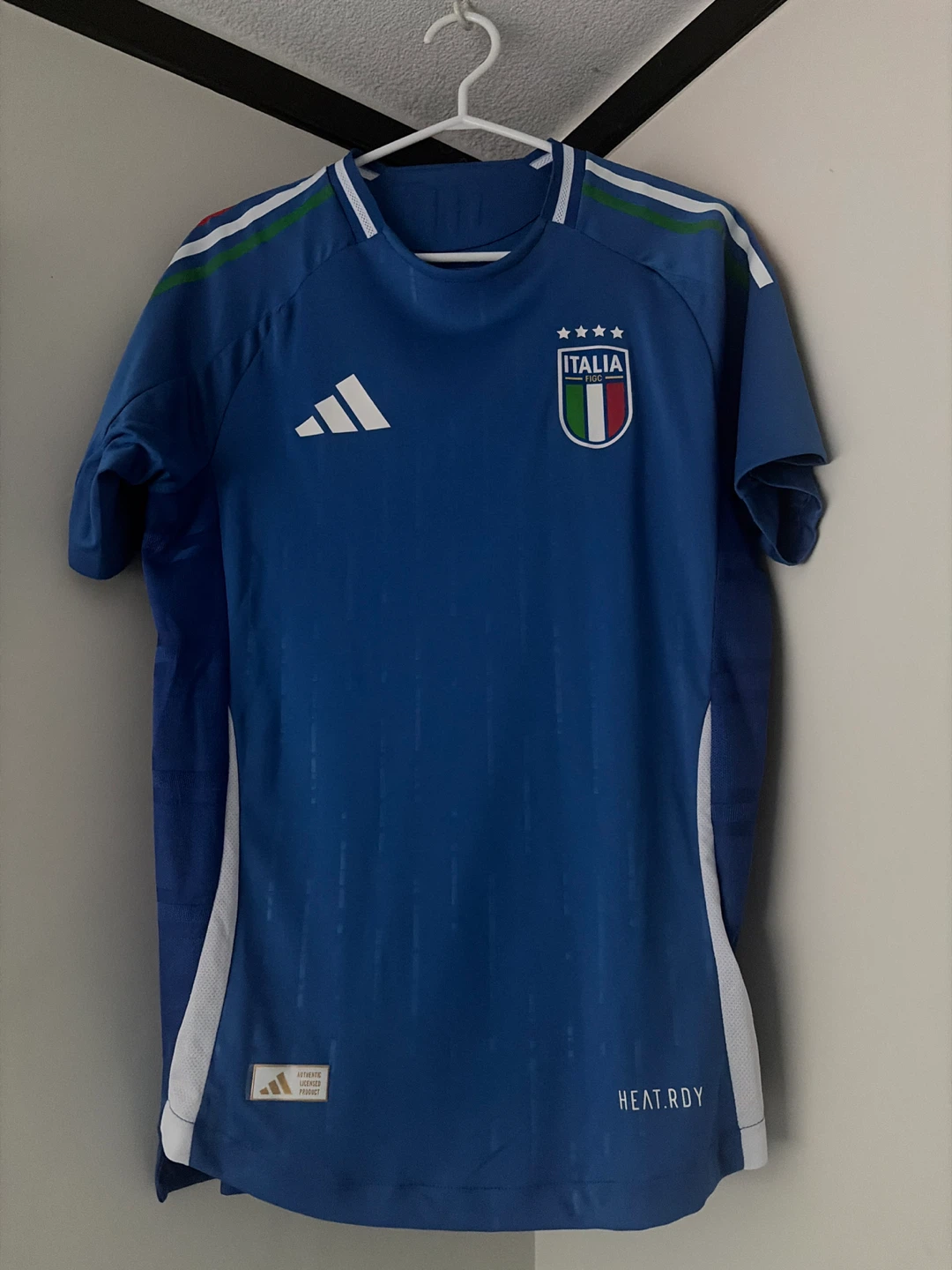 Adidas Italy Authentic Licensed Jersey