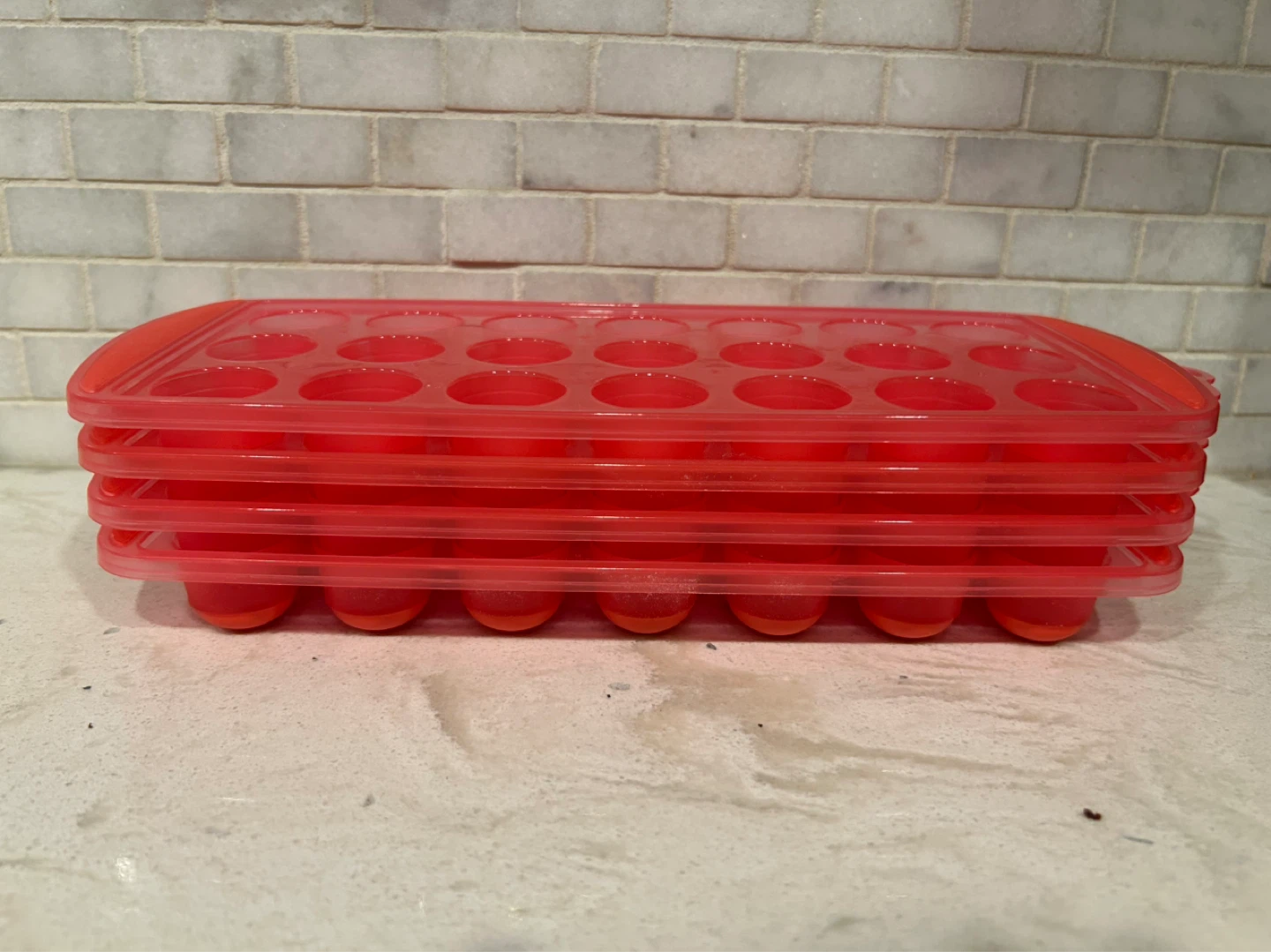 Coral Ice Cube Trays