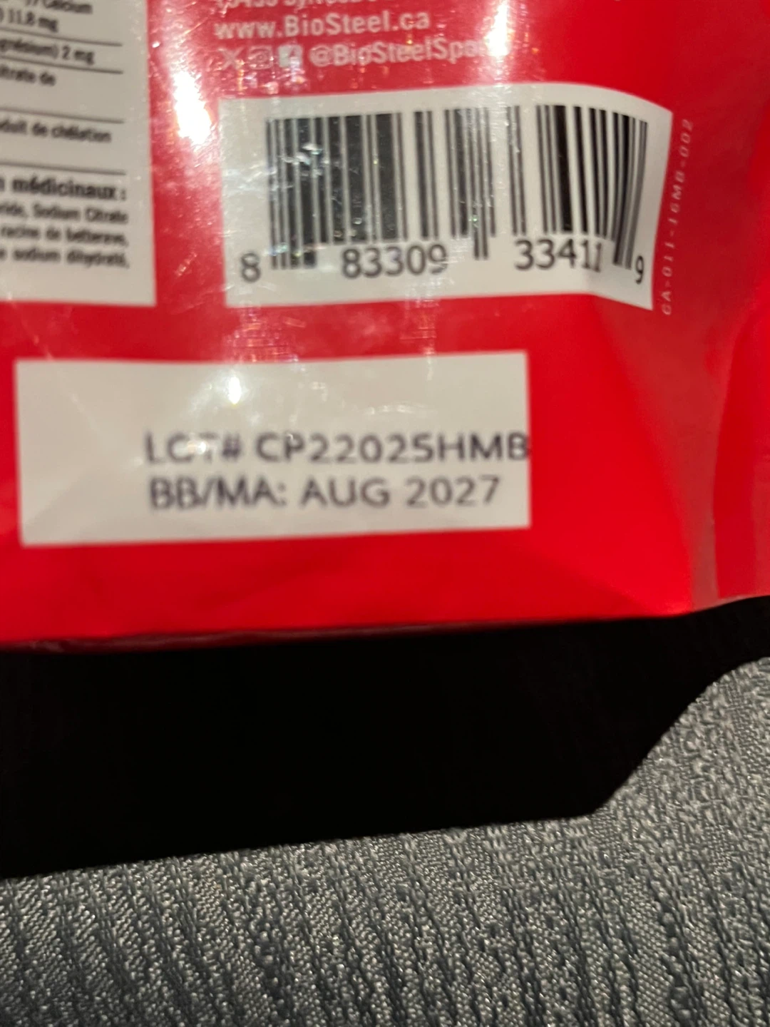 BioSteel Hydration Mix - Mixed Berry Flavour (16 Packets) - photo 2