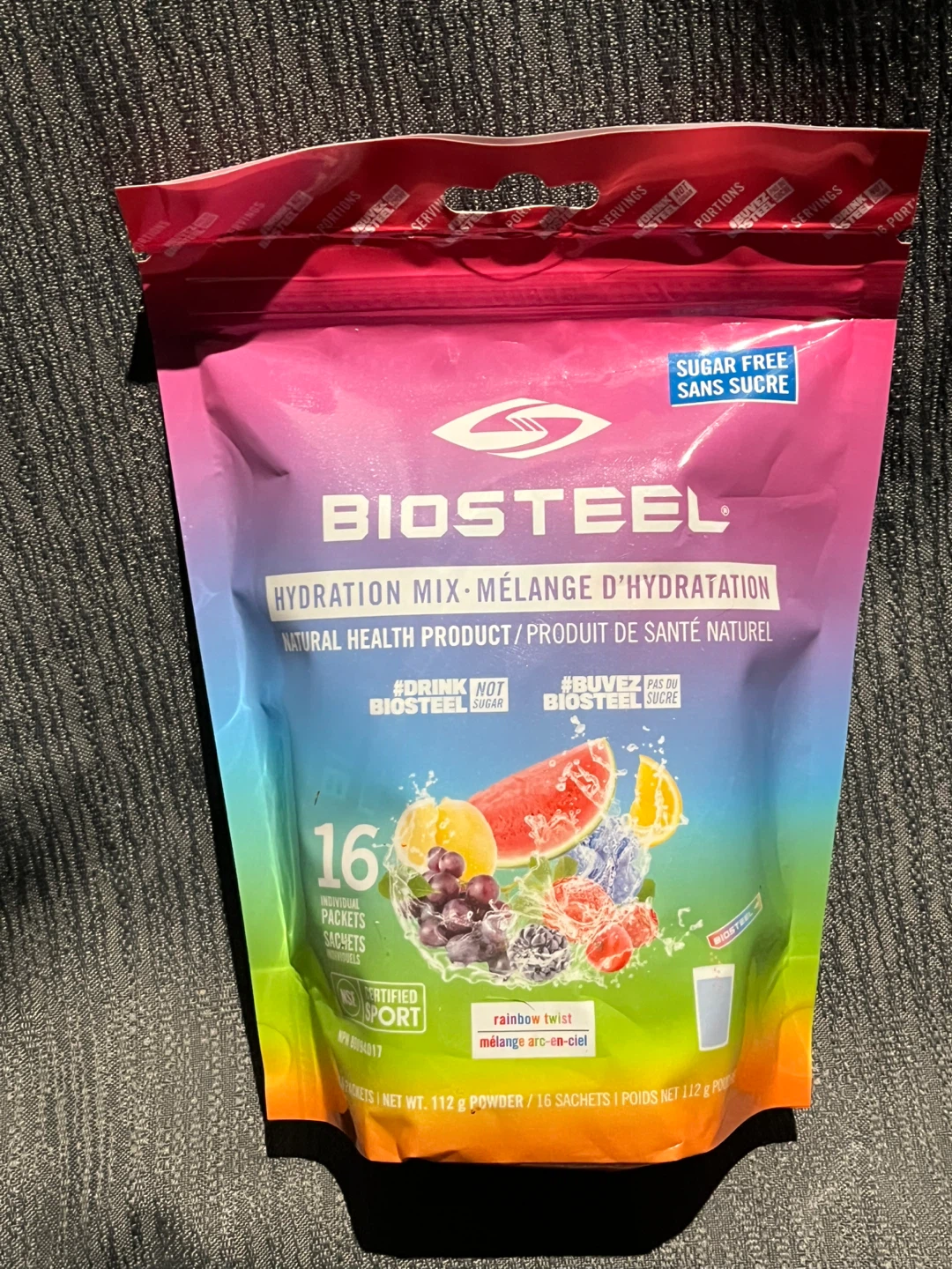 Biosteel Hydration Mix Rainbow Twist 16 Packets