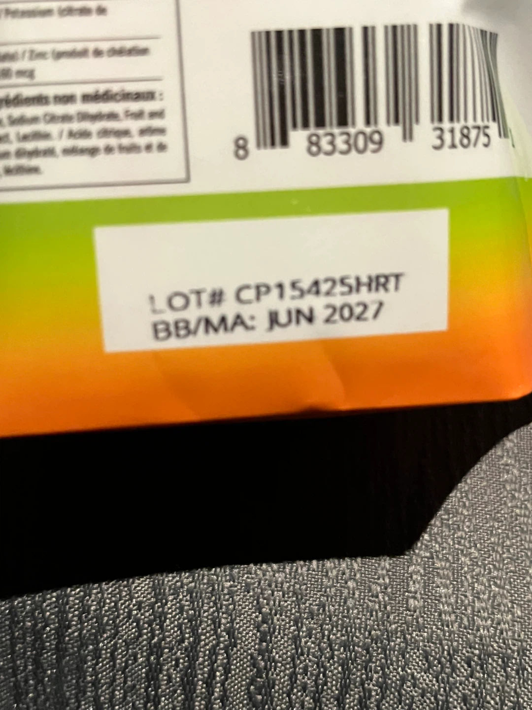 Biosteel Hydration Mix Rainbow Twist 16 Packets - photo 2