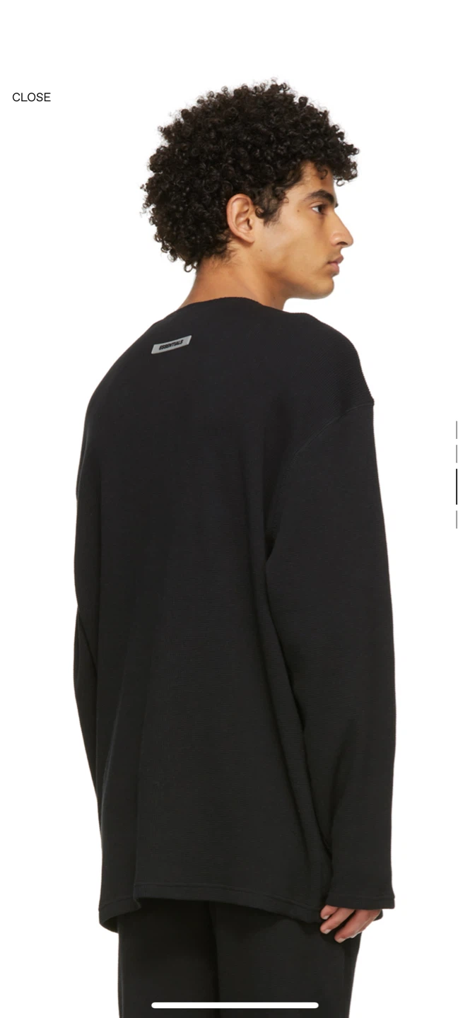 Fear of God Essentials Thermal Shirt - photo 3