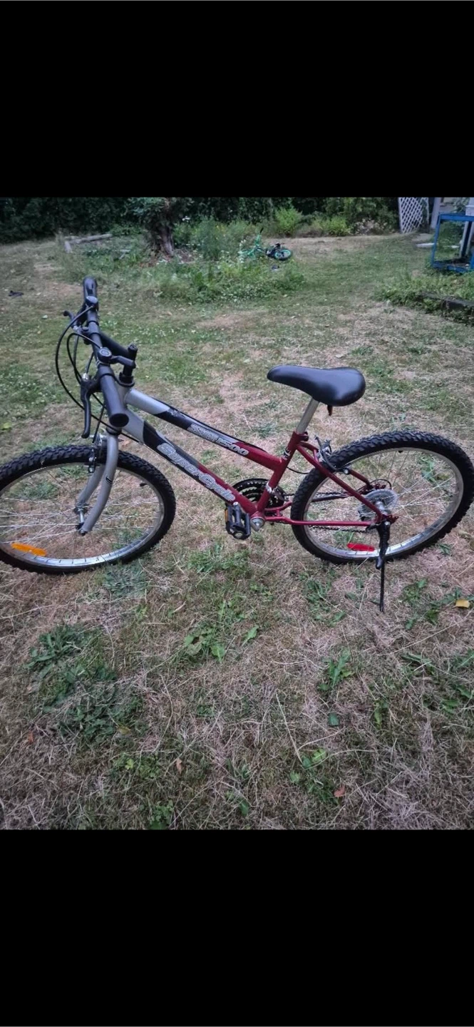 Mountain Bike - Red and Silver