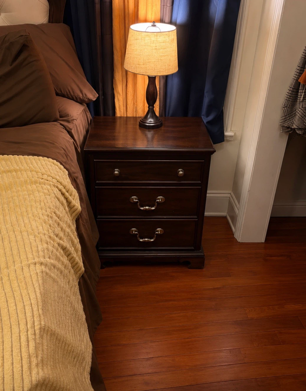 Wooden Dresser with Mirror - photo 2