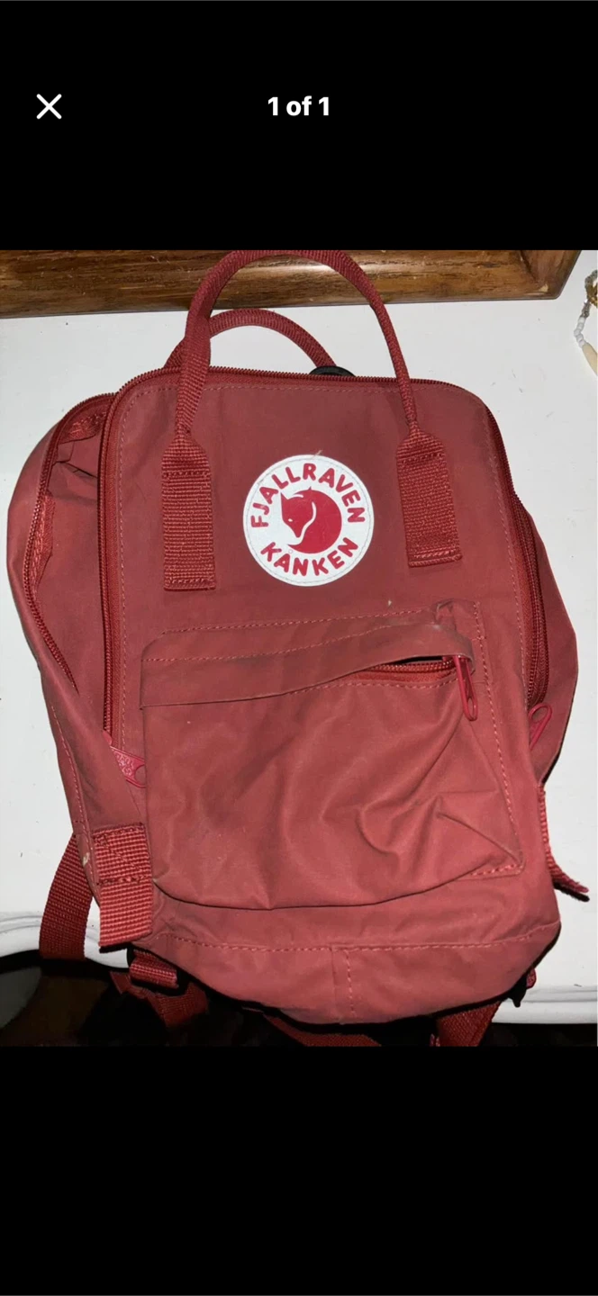 Fjällräven Kånken Mini Backpack - Red
