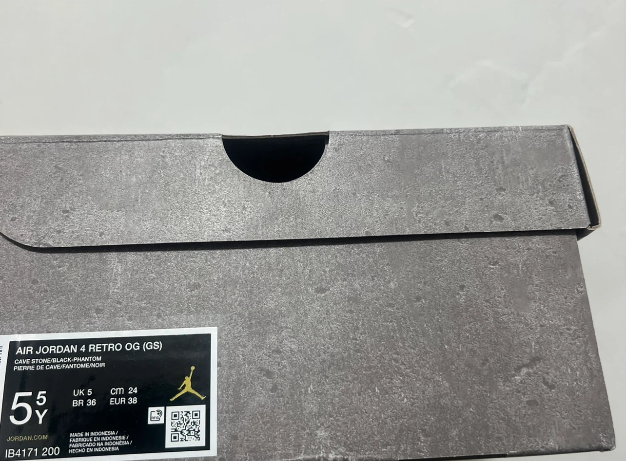Nike Air Jordan 4 Retro OG GS Cave Stone - photo 5
