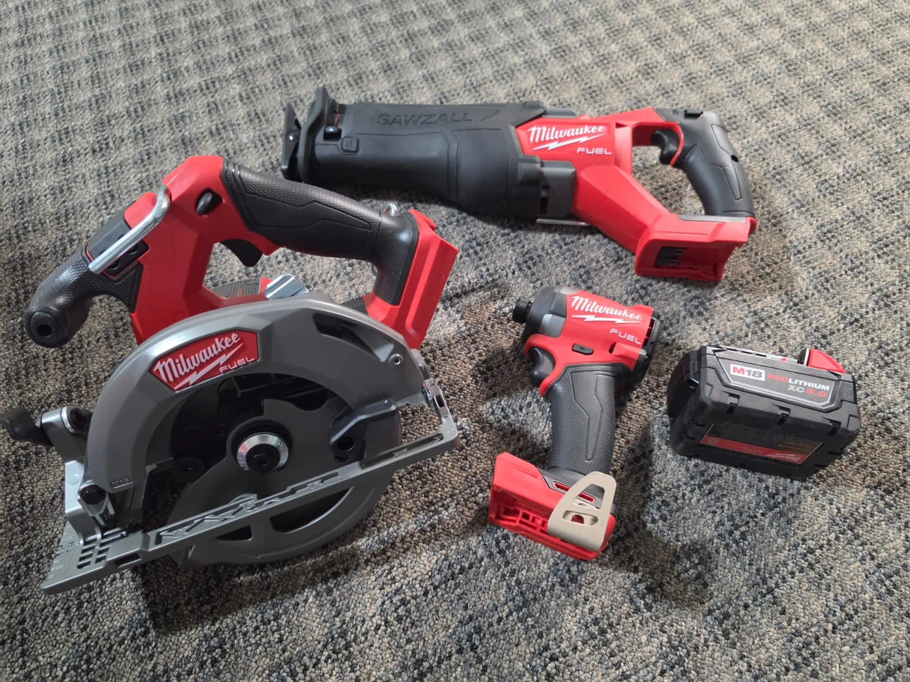 Milwaukee FUEL Power Tools Set