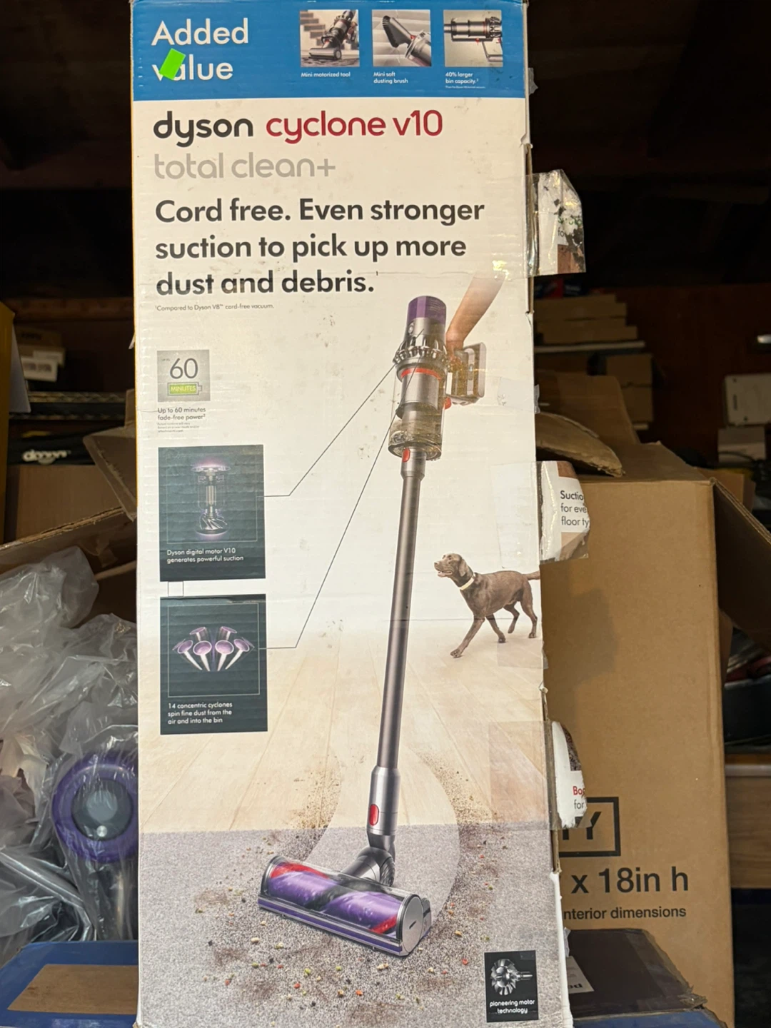 DYSON V10 CORDFREE STICK