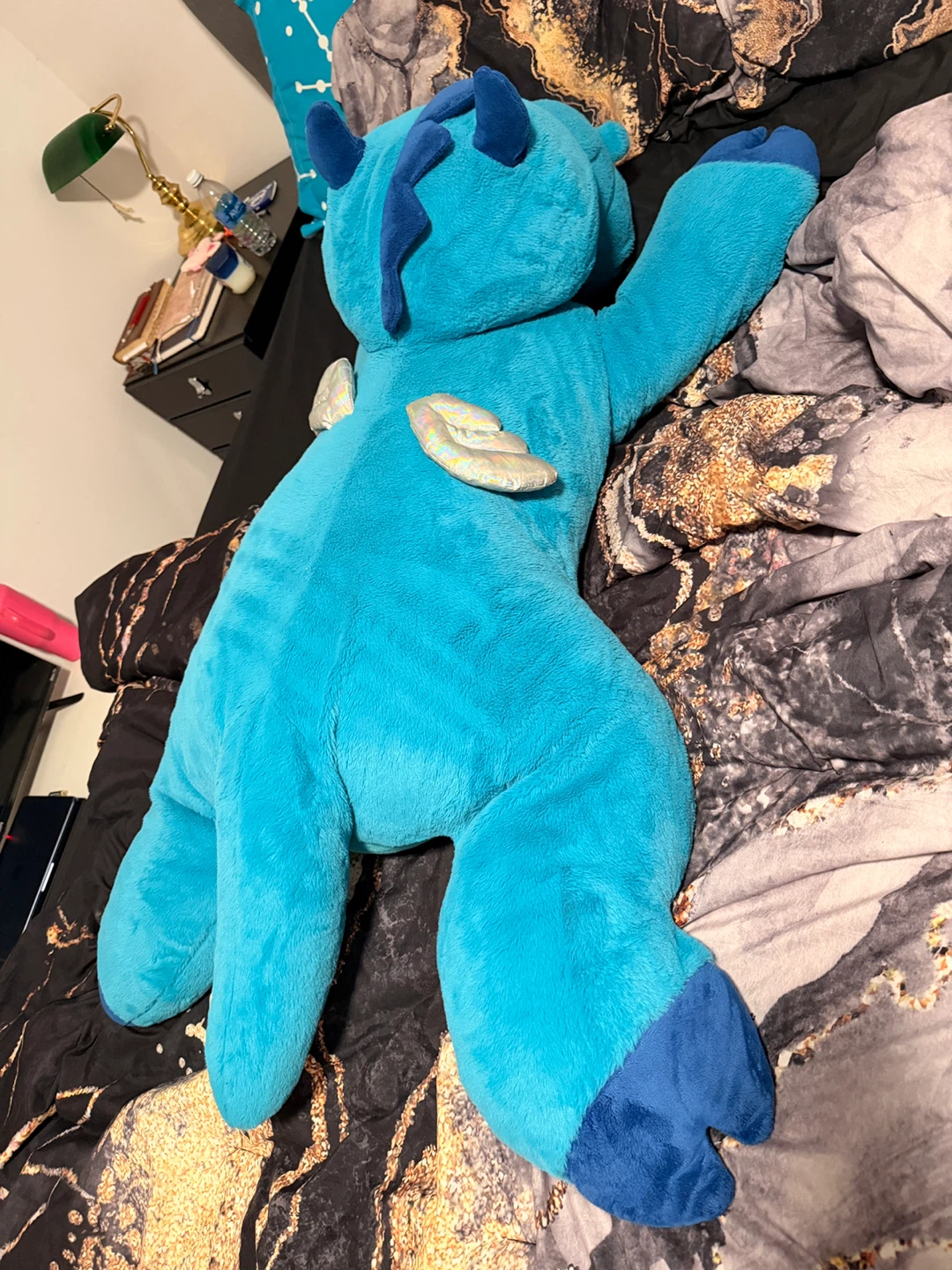 Blue Plush Stuffed Animal Toy