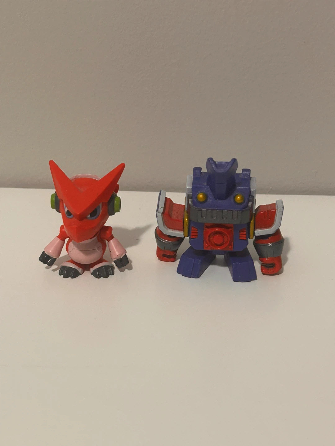 Mega Man X Command Mission Zero & Rayliegh Figures